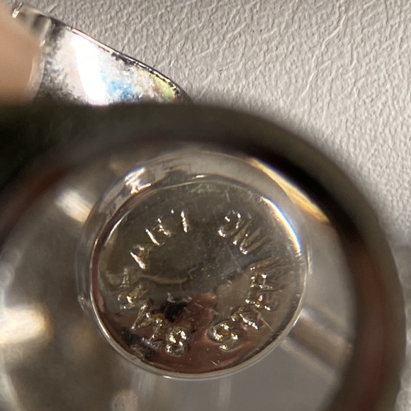 Star-Art Sterling Silver Calla Lily Earrings - Picture 4 of 5